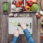 Tytanowa Deska Do Krojenia - Odporna Na Zarysowania, Łatwa W Czyszczeniu 0