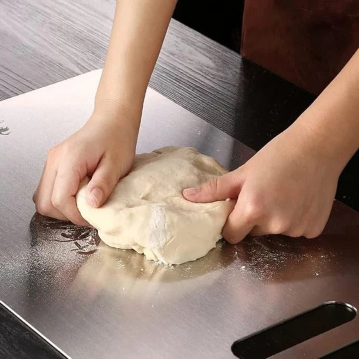 Tytanowa Deska Do Krojenia - Odporna Na Zarysowania, Łatwa W Czyszczeniu 1