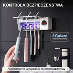 Uchwyt na Szczoteczki do Zębów z Dezynfekcją UV-C – Mieści do 5 Szczoteczek, Bezprzewodowy 6