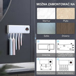 Uchwyt na Szczoteczki do Zębów z Dezynfekcją UV-C – Mieści do 5 Szczoteczek, Bezprzewodowy 10