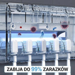 Uchwyt na Szczoteczki do Zębów z Dezynfekcją UV-C – Mieści do 5 Szczoteczek, Bezprzewodowy 12