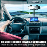 Uchwyt na Telefon do Samochodu na Lusterko Wsteczne – Regulacja 360° i Stabilne Mocowanie 3
