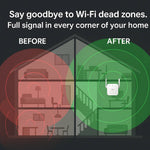 UltraXtend - Dwuzakresowy Wzmacniacz Wi-Fi 5G, Sygnał do 300 Mb/s, Plug & Play 5