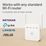 UltraXtend - Dwuzakresowy Wzmacniacz Wi-Fi 5G, Sygnał do 300 Mb/s, Plug & Play 8