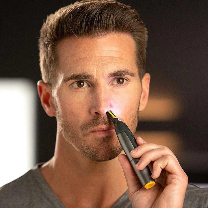 Ultracienki Trymer Precyzyjny do Brody i Brwi z Hipoalergicznym Ostrzem 0