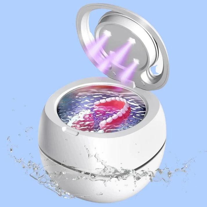 Ultradźwiękowa Maszyna do Czyszczenia Protez - Kompaktowe i Przenośne Urządzenie do Higieny 0