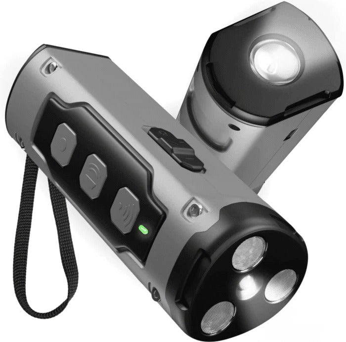 Ultradźwiękowy Odstraszacz Psów - Skuteczne Odstraszanie Szczekania z Podwójnym Sonarem 0