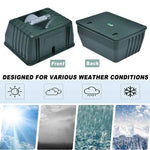 Ultradźwiękowy Odstraszacz Ptáków z LED - Skuteczna Ochrona Ogrodu, Ekologiczny Straszak na Ptaki 3