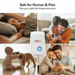 Ultradźwiękowy Odstraszacz Szkodników - Skuteczna Ochrona Domu do 800 ft² 3