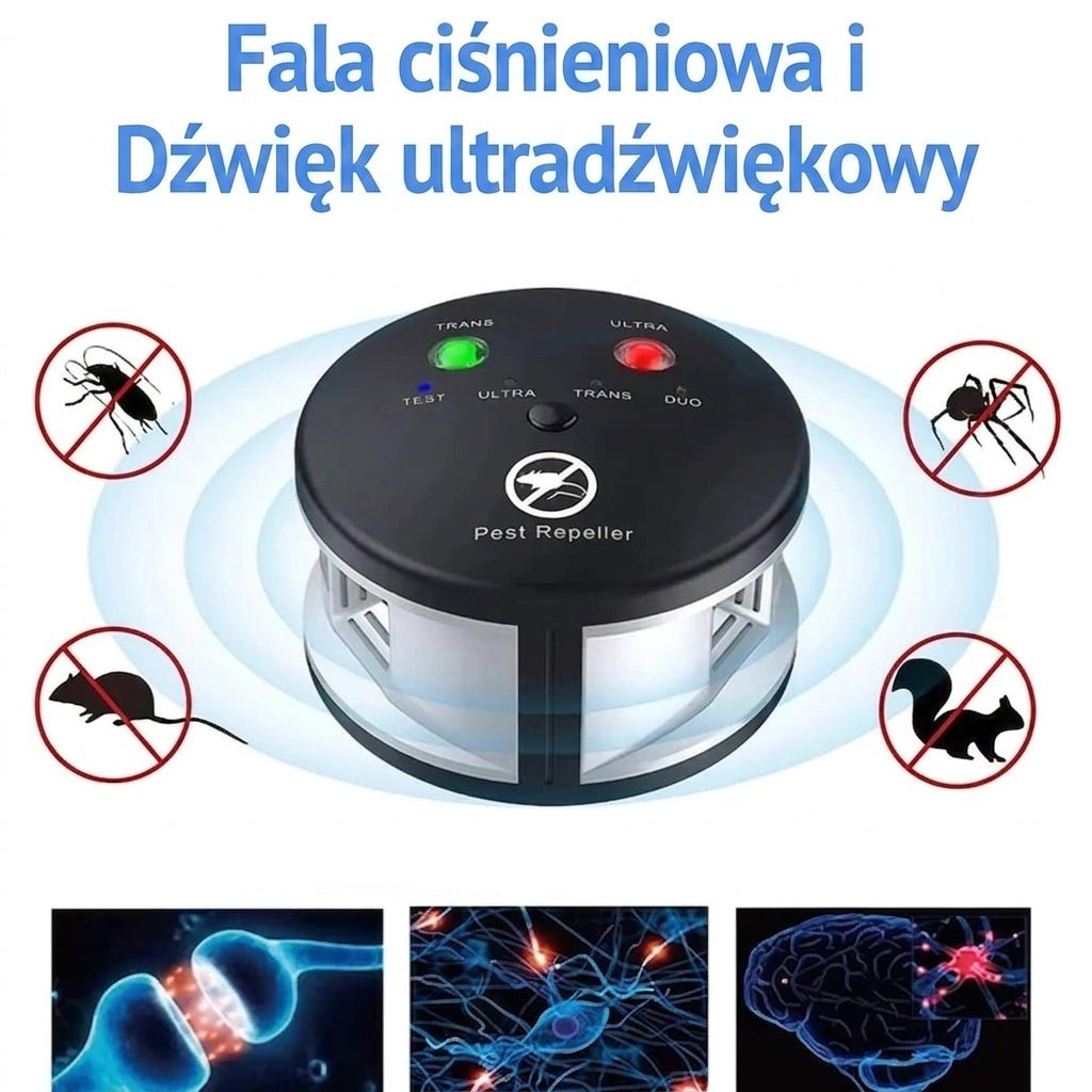 Ultradźwiękowy Odstraszacz Szkodników do Domu – Skuteczny na Myszy i Szczury, Łatwy w Użyciu 6