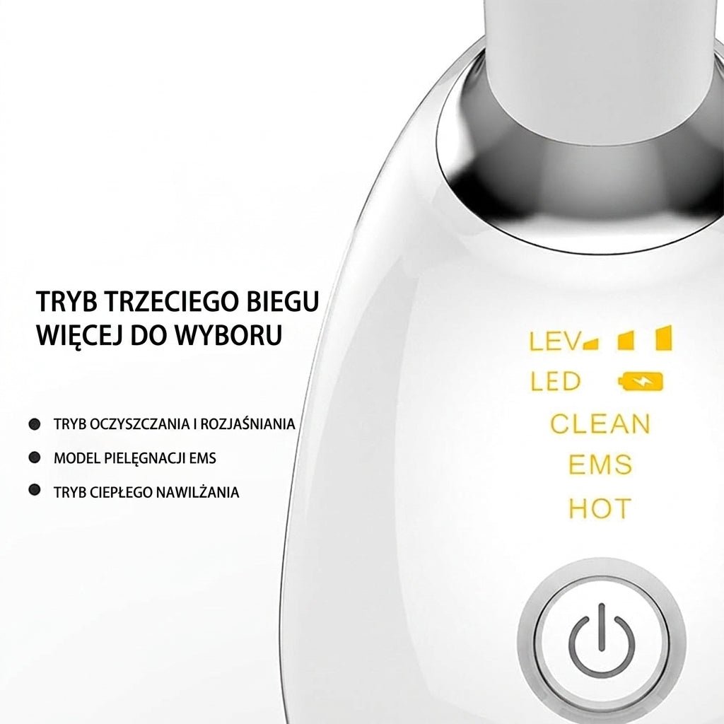 Urządzenie do Liftingu Twarzy i Szyi z 7 Trybami Światła i 3 Trybami Masażu 3