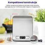 Waga Kuchenna Elektroniczna do 5 kg z Wyświetlaczem LCD – Dokładność 1 g, Funkcja Tarowania 4