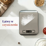 Waga Kuchenna Elektroniczna do 5 kg z Wyświetlaczem LCD – Dokładność 1 g, Funkcja Tarowania 2