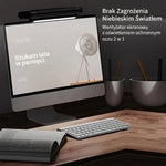 Wentylator USB Bezłopatkowy z Regulacją – Stojący lub Montowany na Monitorze 4