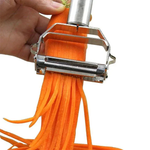 Wielofunkcyjna Krajalnica do Warzyw ze Stali Nierdzewnej - Precyzyjne Krojenie, Regulowana Grubość, Bezpieczeństwo Użytkowania 2