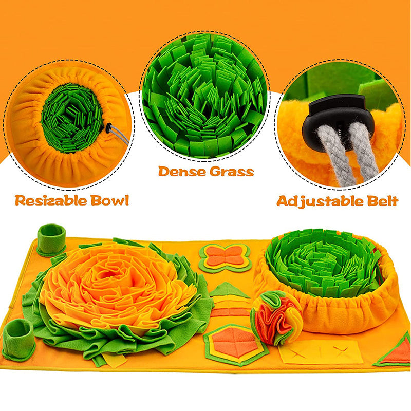 Wielofunkcyjna Mata Węchowa dla Psów - Stymulacja Umysłowa i Zabawa 8