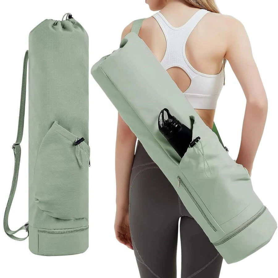 Wielofunkcyjna Torba Na Matę Do Jogi Z Wodoodporną Kieszenią I Uchwytami 0