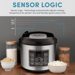 Wielofunkcyjne Urządzenie Do Gotowania Ryżu 20 Filiżanek Ze Stali Nierdzewnej z Technologią Sensor Logic 5