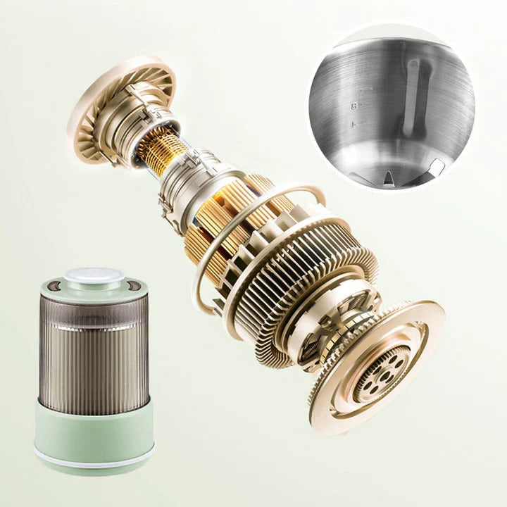 Wielofunkcyjny Młynek do Mąki - Dwupoziomowa Komora z Wydajnym Silnikiem 1500W 2