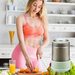 Wielofunkcyjny Młynek do Mąki - Dwupoziomowa Komora z Wydajnym Silnikiem 1500W 3