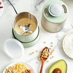 Wielofunkcyjny Młynek do Mąki - Dwupoziomowa Komora z Wydajnym Silnikiem 1500W 6