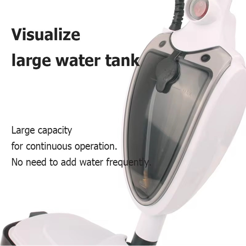 Wielofunkcyjny Mop Parowy z Szybkim Nagrzewaniem - Skuteczne Czyszczenie w 15 Sekund 4