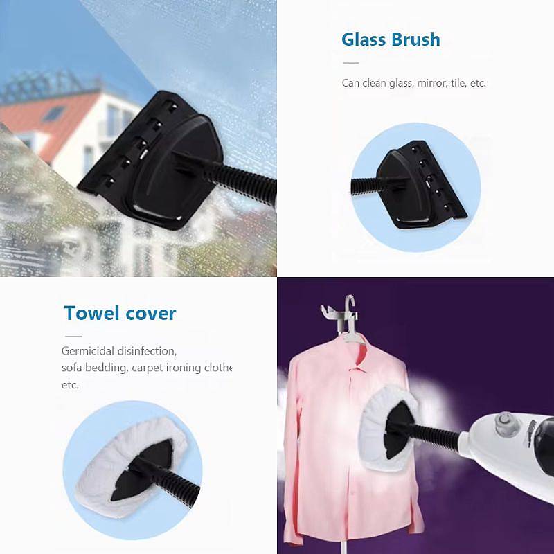 Wielofunkcyjny Mop Parowy z Szybkim Nagrzewaniem - Skuteczne Czyszczenie w 15 Sekund 5