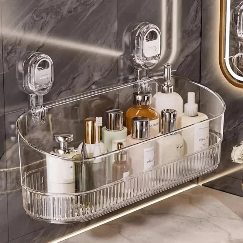 Wielofunkcyjny Wieszak Łazienkowy na Ręczniki z Przyssawką - Trwały i Łatwy w Montażu 0