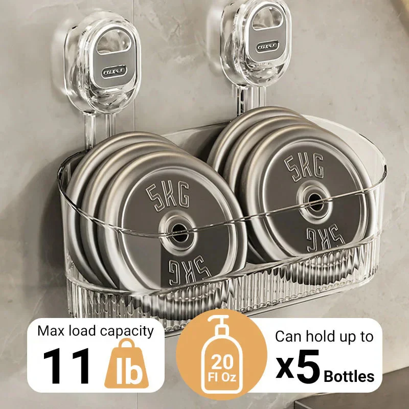 Wielofunkcyjny Wieszak Łazienkowy na Ręczniki z Przyssawką - Trwały i Łatwy w Montażu 6