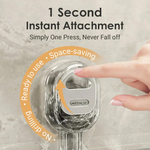 Wielofunkcyjny Wieszak Łazienkowy na Ręczniki z Przyssawką - Trwały i Łatwy w Montażu 7