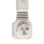 Wieloportowy Przedłużacz Gniazda Do Przedłużacza z USB A i C, Kompaktowy Design 1