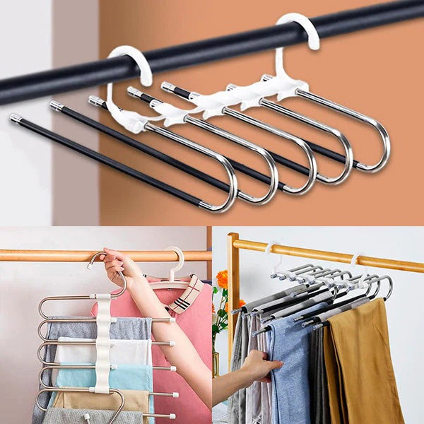 Wieszak Stojący na Ubrania z Obrotowym Hakiem - Oszczędność Miejsca i Antypoślizgowe Pręty 1