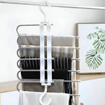 Wieszak Stojący na Ubrania z Obrotowym Hakiem - Oszczędność Miejsca i Antypoślizgowe Pręty 3