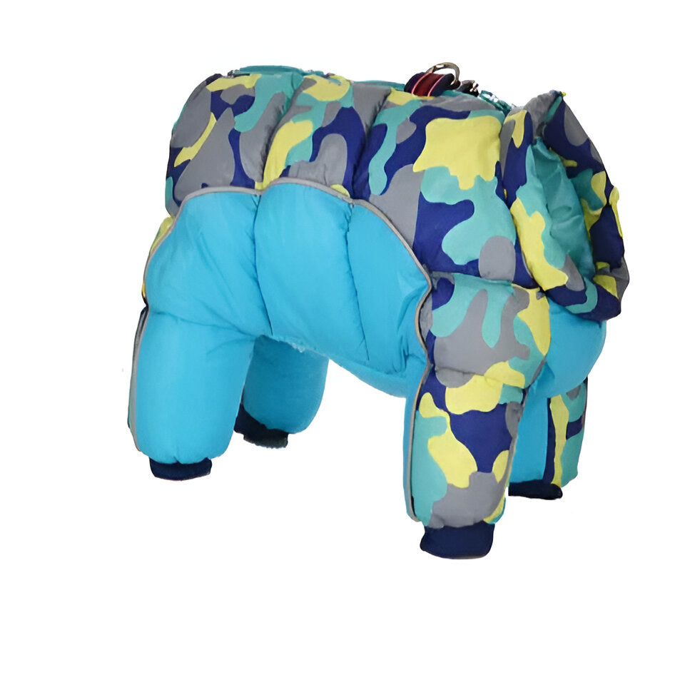 Wodoodporny Płaszcz Przeciwdeszczowy Dla Psa z Izolacją i Odblaskowym Pasek 2