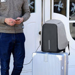 Wodoodporny Plecak Na Laptopa Z Portem USB I Zabezpieczeniem Przed Kradzieżą 1