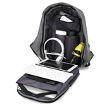 Wodoodporny Plecak Na Laptopa Z Portem USB I Zabezpieczeniem Przed Kradzieżą 4