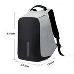 Wodoodporny Plecak Na Laptopa Z Portem USB I Zabezpieczeniem Przed Kradzieżą 5