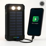 Wodoodporny Powerbank 500000 mAh z Ładowaniem Słonecznym - Idealny do Użytku na Zewnątrz 0