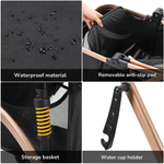 Wózek Transportowy Dla Małych Psów i Kotów Z Wentylacją, Składana Konstrukcja 2