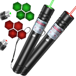 Wskaźnik Laserowy Zielony Dalekiego Zasięgu z Wbudowaną Baterią – Efekt Gwiaździstego Nieba 0