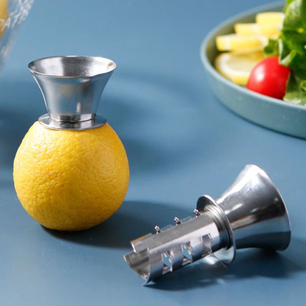Wyciskarka do Cytryn ze Stali Nierdzewnej – Ergonomiczne Uchwyty i Wbudowany Filtr 1
