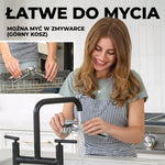 Wyciskarka do Czosnku Metalowa z Ergonomiczną Rączką i 37 Otworami – Łatwe Czyszczenie 5