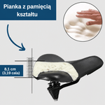 Wygodne Siodełko Rowerowe Ergonomiczne z Oddychającą Wyściółką do Rowerów Górskich i Szosowych