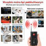 Wykrywacz Kamer i Mikrofonów – Detektor Częstotliwości RF do Ochrony Prywatności