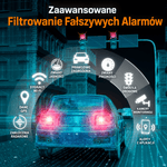 Wykrywacz Radarów z Ostrzeżeniem Laserowym – Zasilany Panelem Słonecznym do Pojazdów