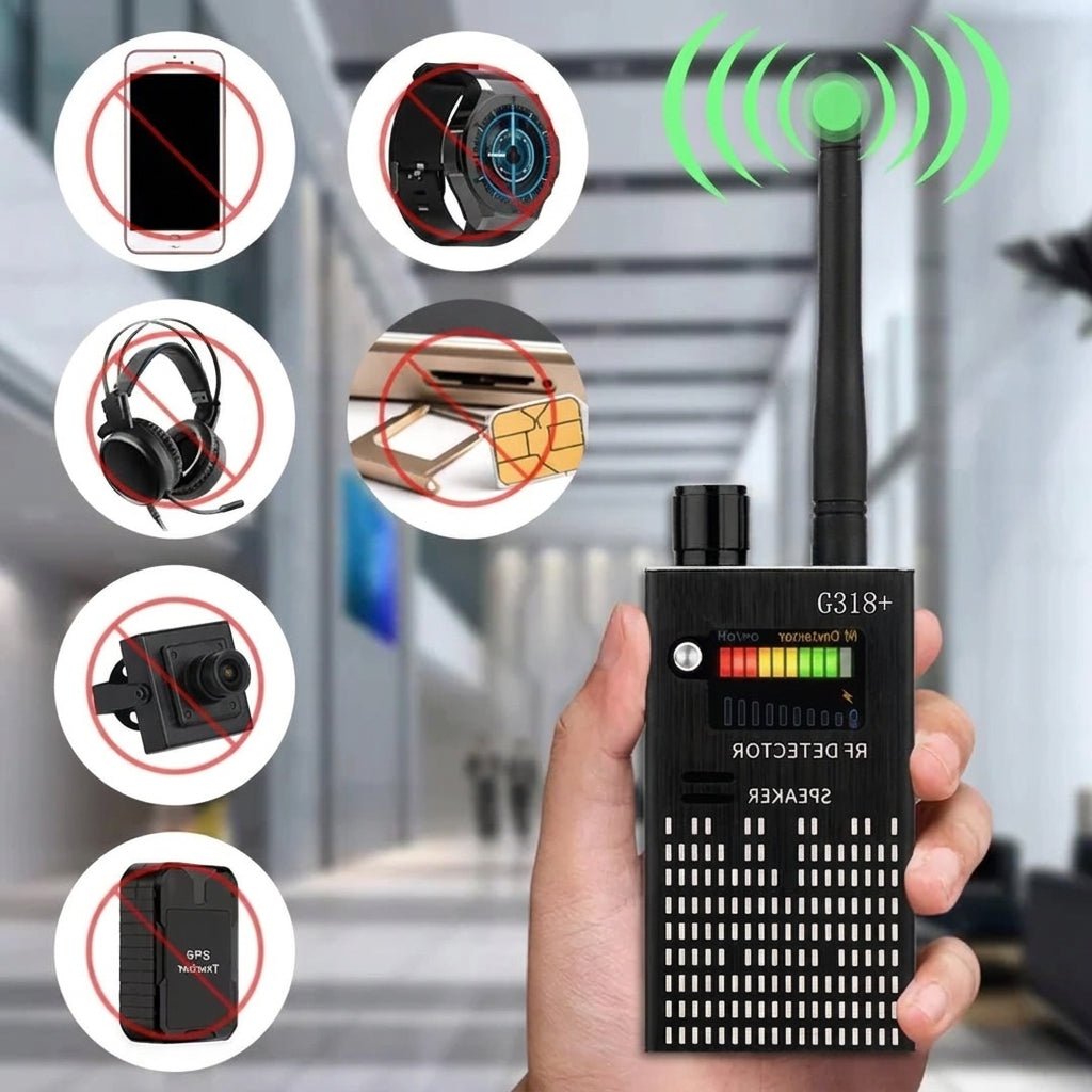 Wykrywacz Sygnałów RF i GPS – Detekcja Ukrytych Kamer i Lokalizatorów do Domu i Biura 8