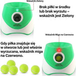 Wyrzutnia Piłek dla Psa – Regulacja 3, 6 i 9 m, Z 6 Mini Piłkami 4