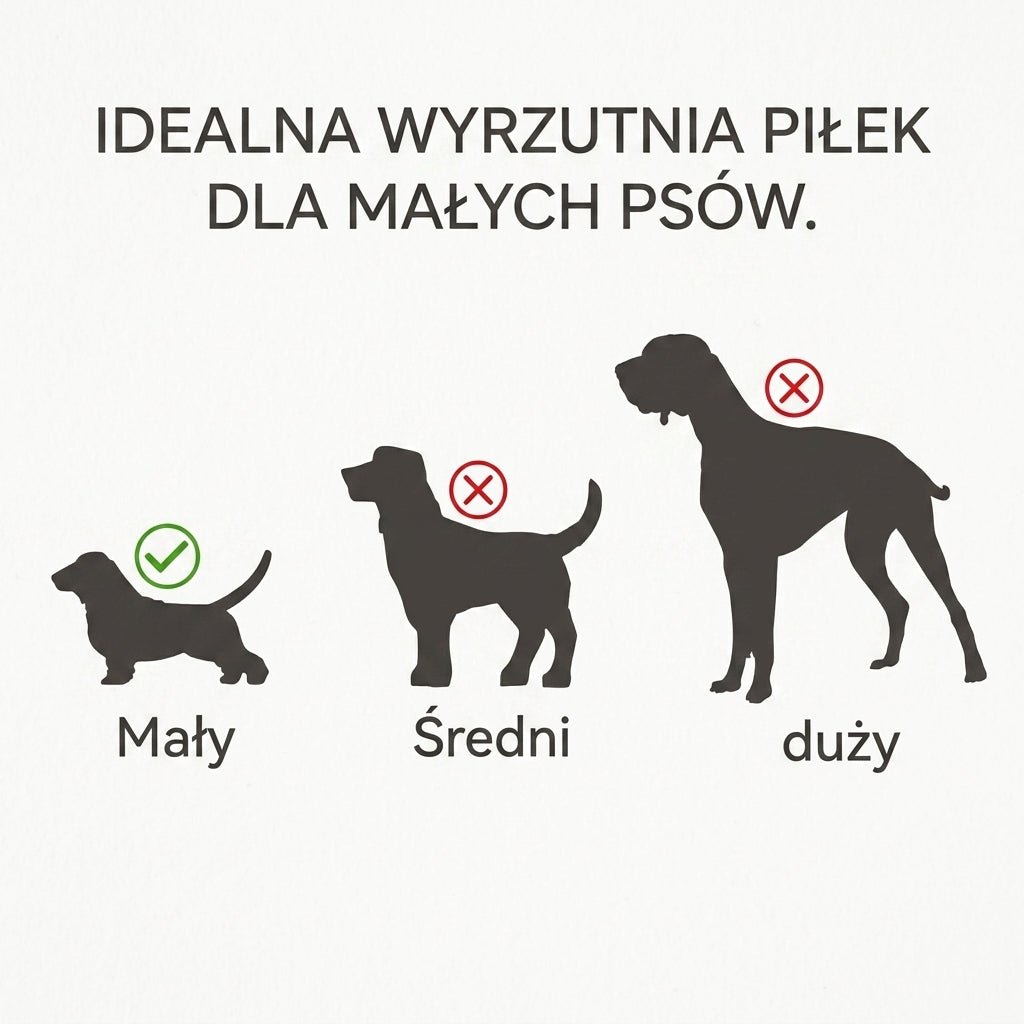Wyrzutnia Piłek dla Psa – Regulacja 3, 6 i 9 m, Z 6 Mini Piłkami 8