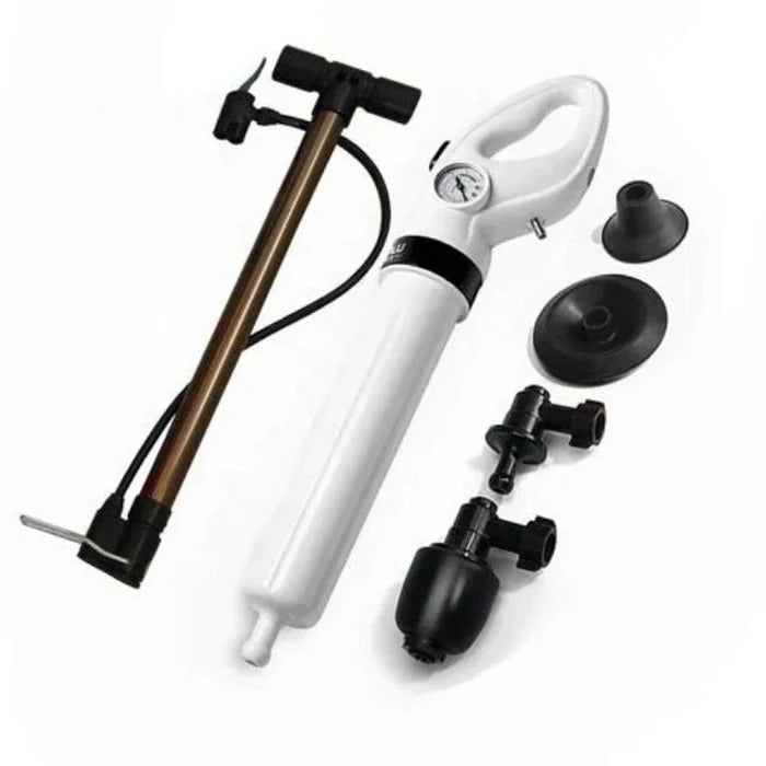 Wysokociśnieniowy Przepychacz do Toalet - Ręczne Usuwanie Zatorów Bez Chemii 1