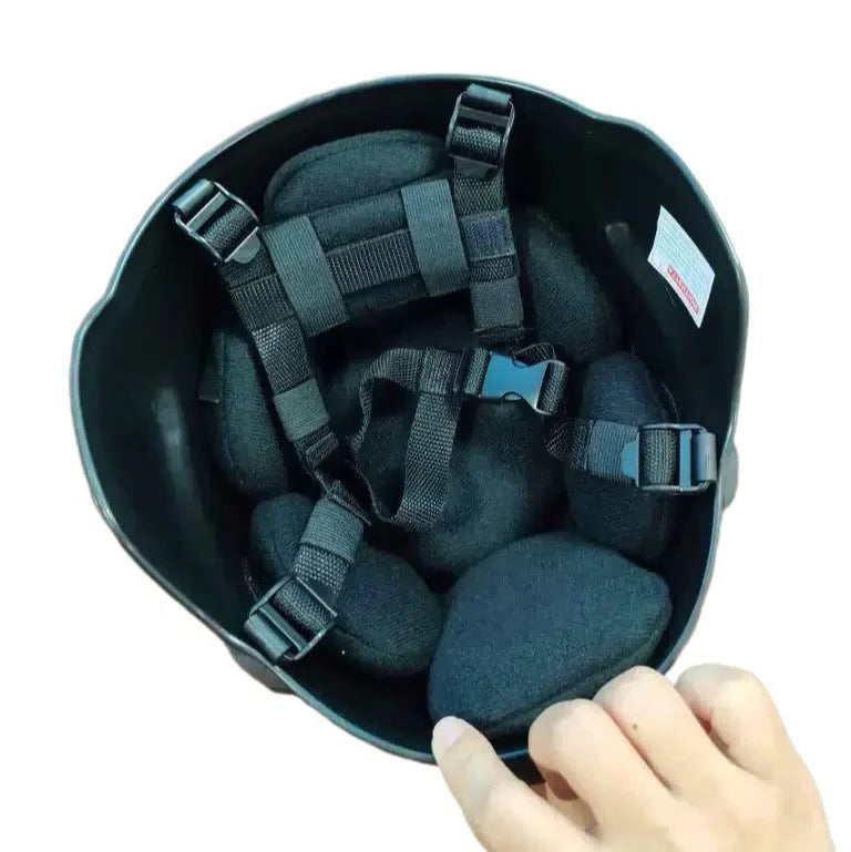 Wytrzymały Hełm Taktyczny ABS z EPS Podszewką, Regulowany Pasek, Wentylacja – Idealny do Treningu i Sportów Outdoorowych 6